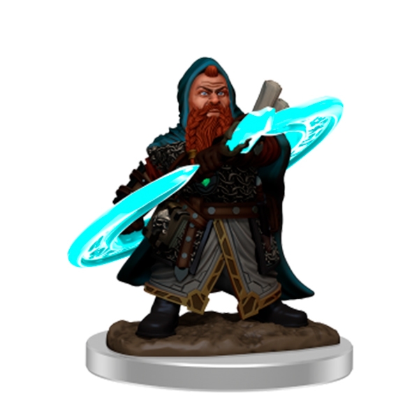 Pathfinder 2 - Dwarf Sorcerer Male - Pathfinder Battles - Pathfinder Figur